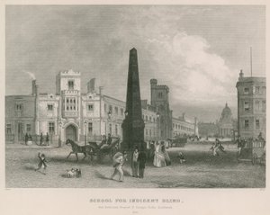 École pour les aveugles indigents et hôpital de Bethléem, St Georges Field, Southwark - English School