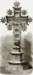 Croix sculptée dans le trésor de Karyes - English School