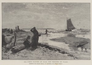 Marine peinte par SAR la Princesse de Galles