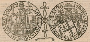Sceau de la Corporation de Londres - English School