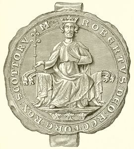 Sceau de Robert Bruce, roi des Écossais - English School