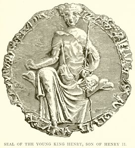 Sceau du jeune roi Henri, fils d