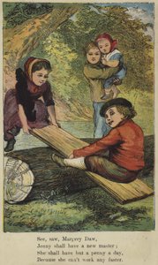 Bascule Margery Daw - English School