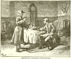Départ du sergent Champes - English School
