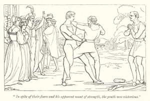 Comme il vous plaira de Shakespeare; La lutte entre Orlando et Charles - English School