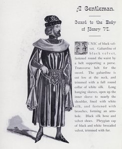 Le roi Richard III de Shakespeare : Un gentilhomme, garde du corps d