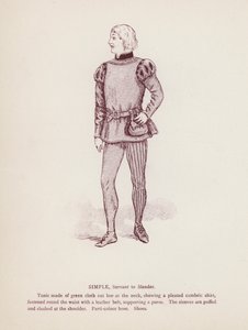 Les Joyeuses Commères de Windsor de Shakespeare : Simple, serviteur de Slender - English School
