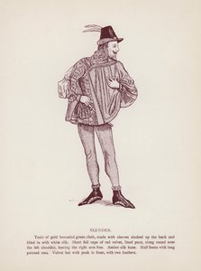 Les Joyeuses Commères de Windsor de Shakespeare : Slender - English School