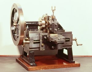 Machine à façonner conçue par James Nasmyth (1808-90)