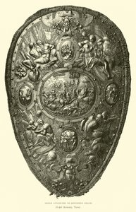 Bouclier attribué à Benvenuto Cellini - English School