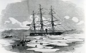 Navire explorant l