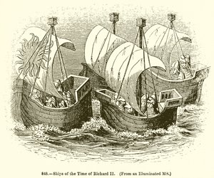 Navire du temps de Richard II