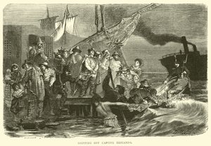 Expédition de brigands captifs - English School
