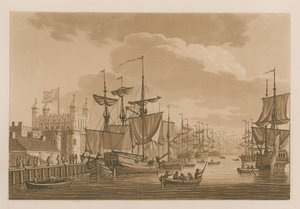 Navires et bateaux sur la Tamise - English School