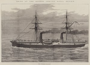 Navires à la Revue Navale du Jubilé de la Reine - English School