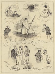 Jour pluvieux sur la rivière - English School