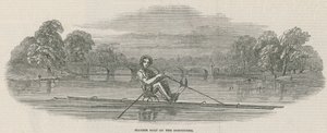 Bateau siamois sur la Serpentine, Hyde Park, Londres