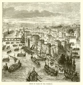 Siège de Paris par les Normands - English School