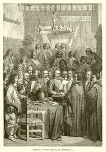 Signature du traité de Westphalie - English School