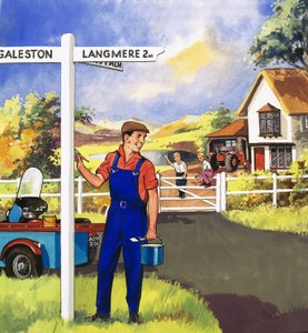 Peintre de Panneaux - English School