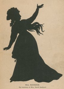 Silhouette de Mme Siddons - English School