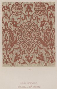 Damas de soie, sicilien - English School