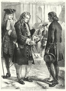 Sir Christopher Wren et le Bûcheron de Suffolk - English School