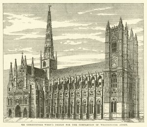 Conception de Sir Christopher Wren pour l