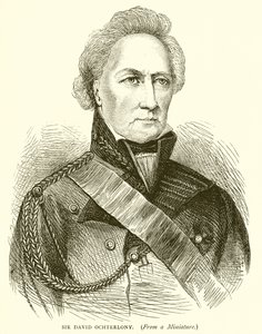 Sir David Ochterlony - English School