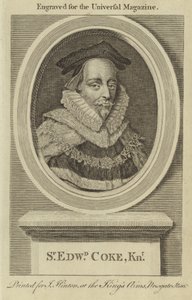 Sir Edward Coke, chevalier - English School