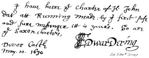 Sir Edward Dering - English School