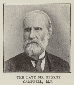 Sir George Campbell (gravure) - English School