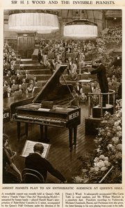 Sir Henry Wood et les pianistes invisibles