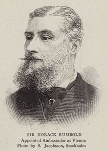 Sir Horace Rumbold (gravure) - English School