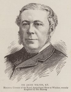 Sir Jacob Wilson, KT - English School