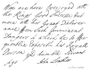 Sir John Lowther - English School