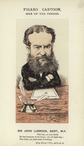 Sir John Lubbock, homme politique anglais - English School