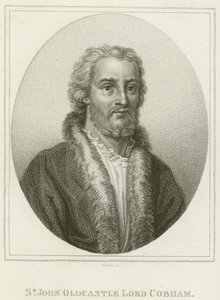 Sir John Oldcastle, Lord Cobham (gravure) - English School