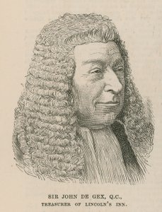 Sir John de Gex, trésorier de Lincoln