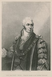 Sir Matthew Wood, Lord-maire de Londres, 1809 - English School