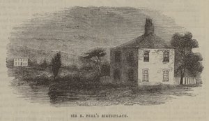 Lieu de naissance de Sir R Peel - English School