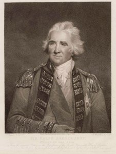 Sir Ralph Abercromby, chevalier du Bain, vers 1800 - English School