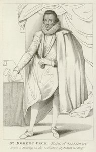 Sir Robert Cecil, Comte de Salisbury - English School