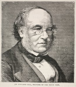 Sir Rowland Hill, fondateur du Penny Post - English School