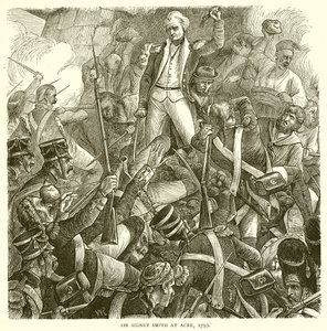 Sir Sidney Smith à Acre, 1799