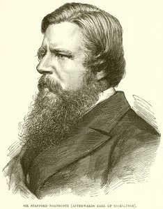 Sir Stafford Northcote (devenu plus tard Comte d