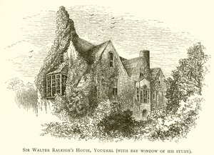 Maison de Sir Walter Raleigh, Youghal (avec baie vitrée de son étude)