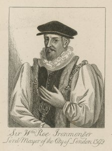 Sir William Roe, ferblantier, Lord-maire de Londres en 1592 - English School