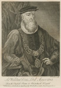 Sir Wolstan Dixie, Lord Maire de Londres, 1586 - English School