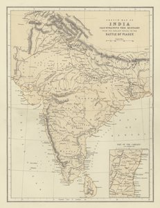 Carte schématique de l